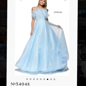 Sherri Hill 54048 Gown. I’m a size S or XS, so I tailored it from a 6 to a 0/2